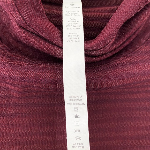 Lululemon Sweater top - Picture 4 of 5